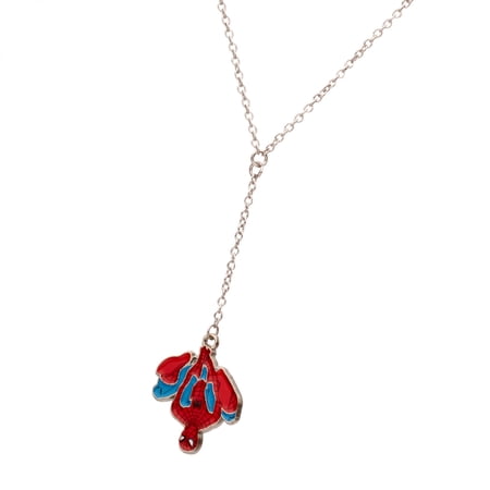 Spider-Man Upside-Down Dangling Necklace