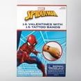 thumbnail image 1 of Spider-Man Valentine Exchange Cards with Tattoo Bands, Valentine's Day, 16 Count, 1 of 5