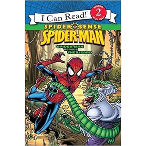 Pre-Owned Spider-Man Versus the Lizard: Spider Sense, I Can Read, by Susan Hill, Paperback, Children's Books, English