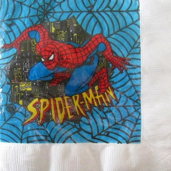 Various Vintage 1994 Lunch Napkins, 16 Count