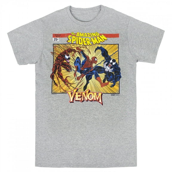 Spider-Man Vs. Venom and Carnage T-Shirt-Large