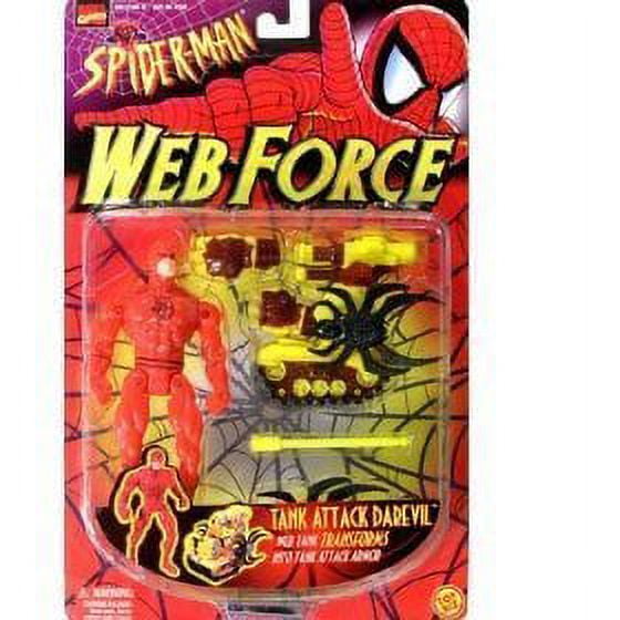 Spider-Man Web Force Tank Attack Daredevil