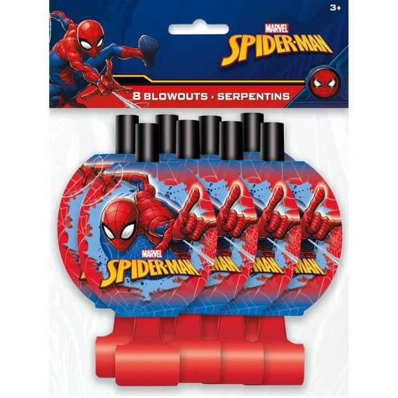 Spider-Man 'Web Slinger' Blowouts / Favors (8ct)