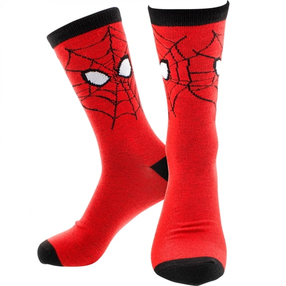 Spider-Man Webbed Upd Crew Socks