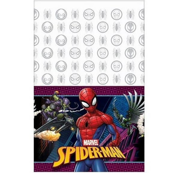 Spider-Man 'Webbed Wonder' Plastic Table Cover (1ct)