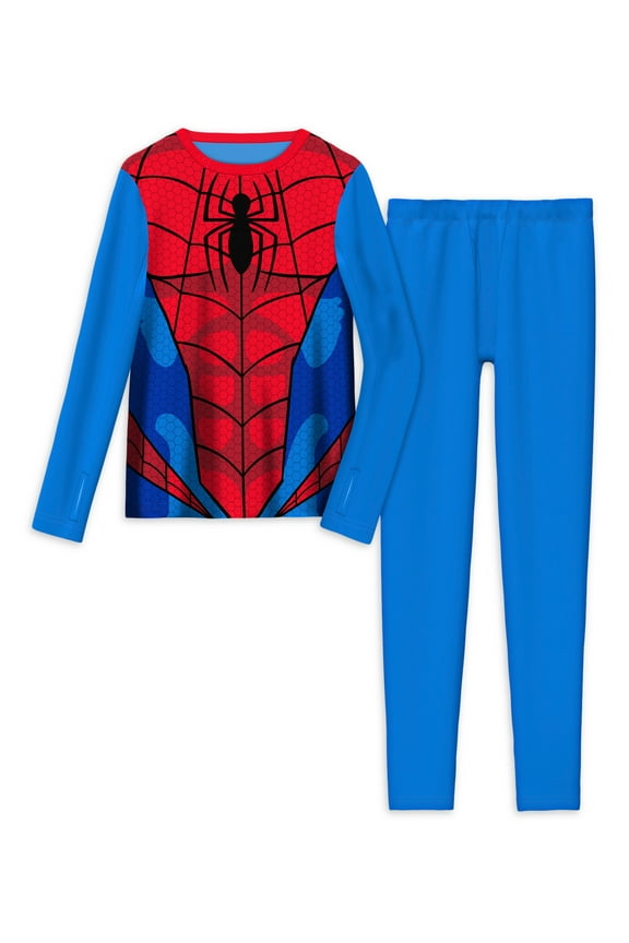 by Marvel Boy'sThermal Underwear Set S-L, Thermal, Red (1-Pack)