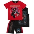 thumbnail image 1 of Spider-Man by Marvel Short Sleeve Mesh Machine Washable Outfit Sets (Boy's), 1 of 5