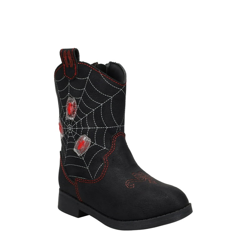 Spider Man Toddler Boys Cowboy Light up Boot