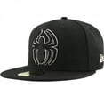 thumbnail image 1 of Spider-Man capspdblksm5950-718 Spiderman Symbol 59Fifty Cap - Black - Size 7 Fitted, 1 of 7