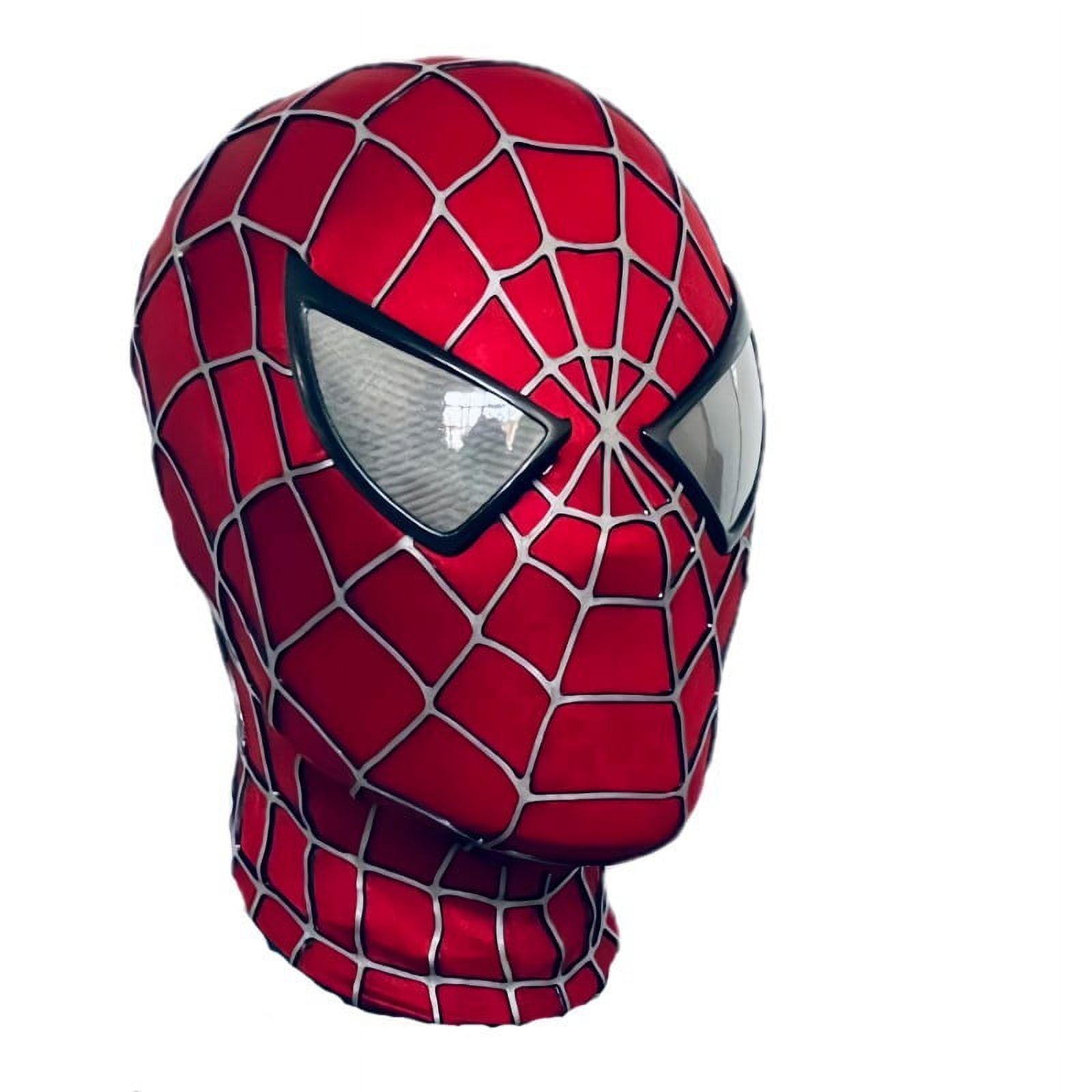 Spiderman Mask - Wearable 1:1 Full Face with 3D Barbados | Ubuy