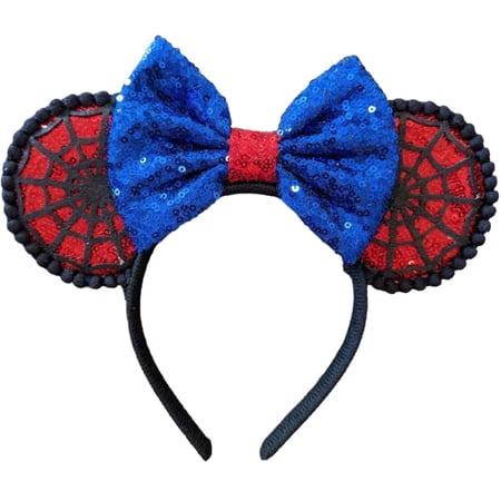 Spider Minnie Ears , Mickey Ears, Princess Ears, Minnie Ears, Mickey Ears