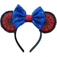 thumbnail image 1 of Spider Minnie Ears , Mickey Ears, Princess Ears, Minnie Ears, Mickey Ears, 1 of 1