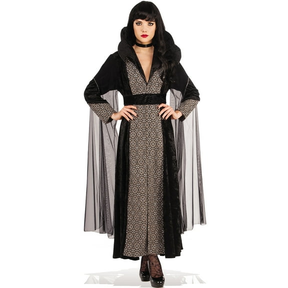 Spider Mistress Adult Women Victorian Gothic Witch Halloween Costume-S