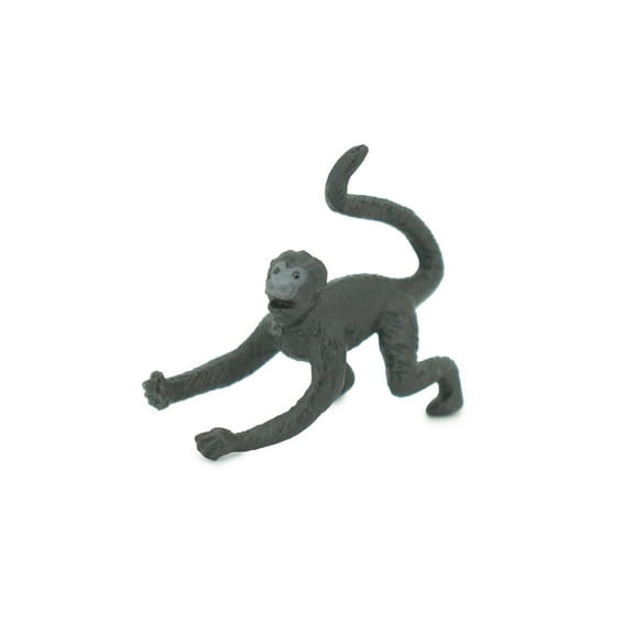 Spider Monkey, Atelidae family, Hand Painted, Educational, Rubber Primate, Realistic Figure, Lifelike, Gift, 1 1/2 " SF50 B58