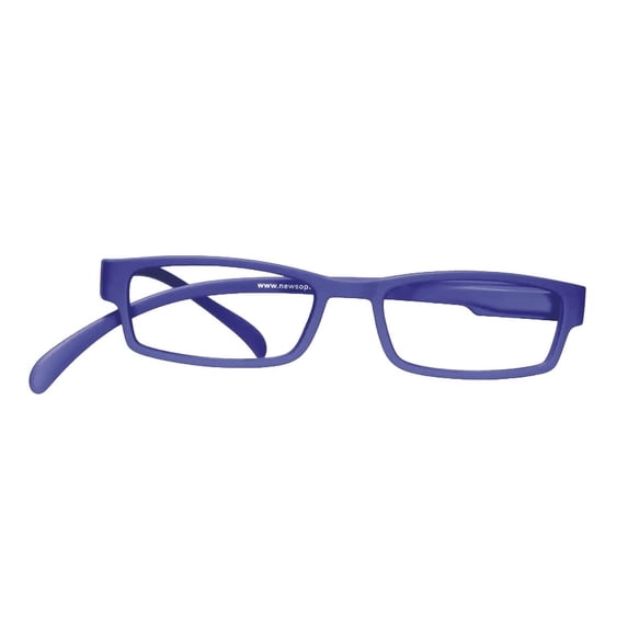 Spider Monkey New Blue +1.00 Reading Glasses For Men For Women + Bundle with View Optique Eyewear kit
