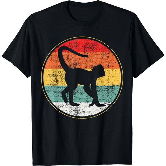Spider Monkey Retro Vintage T-Shirt, Unisex T-Shirt