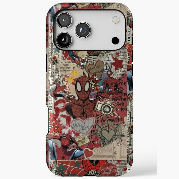 Spider Movie Hero Comic Cover for iPhone 11 12 13 14 15 16 17 Pro Max