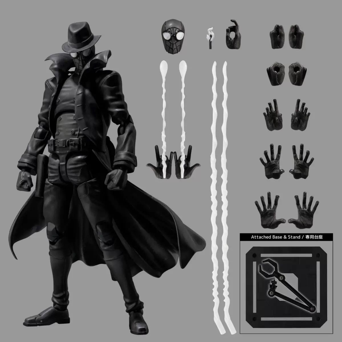 Spider Nior Movable Action Figure Model 16cm with Accessories Box Set