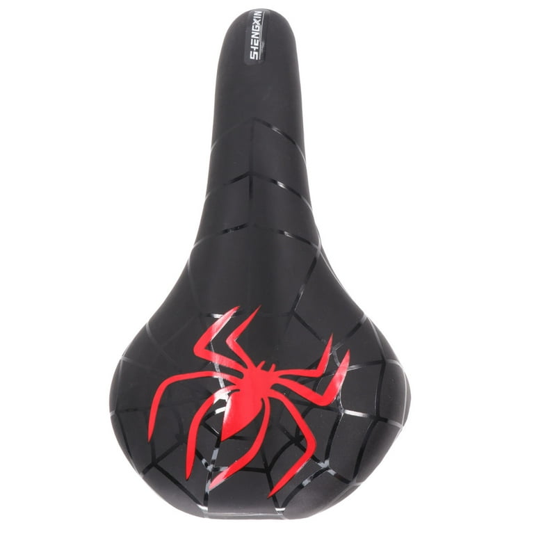 Spider Pattern Road Bike Saddle Kids Silicone Gel Mountain Seat Universal MTB Child