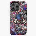 thumbnail image 1 of Spider Punk Collage Phone Case for iPhone 16 15 14 13 12 11 Pro Max M5909736, 1 of 2