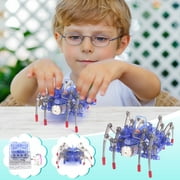 Spider RobotToys under $5! Cagogo DIY Spider Robot Building Kit, Educational STEMToyssForKidsChildren, Electric Motorized Model AssemblyToys, Science Puzzle Robotics Kit For Age 6+ Years Old