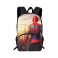 thumbnail image 1 of Hero Web Pattern Backpack Large Capacity Storage Schoolbag with Adjustable Straps for Students Back to School Holiday Gift D, 1 of 5