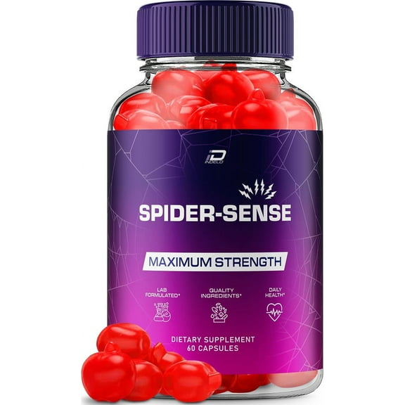 Spider Sense Gummies for Men – SpiderSense Male Gummies All-Natural Supplement, Spider Sense Gummies Reviews, 1 Pack, 60 Gummies
