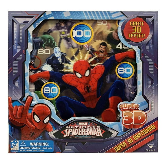 Spider-Man 3D Magnetic Dart Board Game