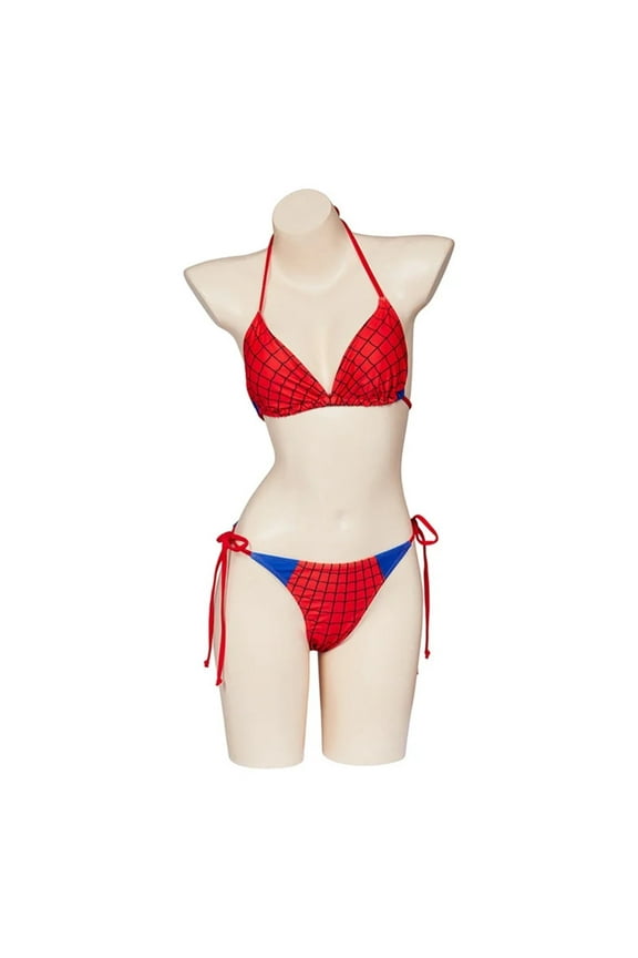 Women’s Spider Superhero Bikini Set Swimwear Two-Piece Stylish Outfit