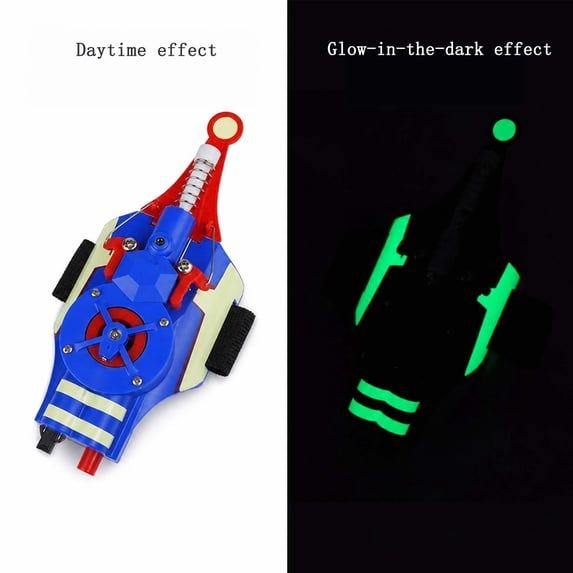 Spider Silk Launcher for adults,Web Shooters- USB Charging, Launch Distance 8ft - Can Grab Small Objects-Variety of Play Modes,Fluorescent,blue