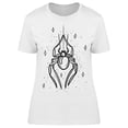 thumbnail image 1 of Spider, Sketch For Halloween T-Shirt Women -Image by Shutterstock, Female 3X-Large, 1 of 2