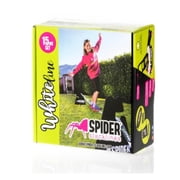 Spider Slackline - Webbing for Balancing, Walking and Juggling Line White 50 15 Meters