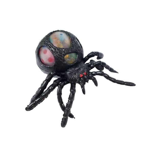 Spider Squishy Toy, Ultra-Soft Slow Rising Stress Relief Fidget Toy, Calming Sensory Squeeze Ball for Desk Decor Party Favors, Creative Gift for Halloween Lovers