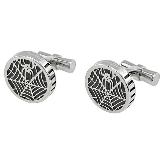 Spider Stainless Steel Cufflinks
