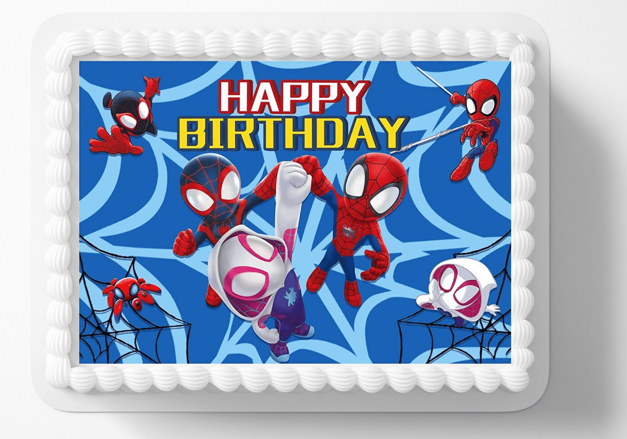 Spiderman Birthday Cake on Cake Central | Spiderman birthday cake, Walmart  birthday cakes, Novelty birthday cakes
