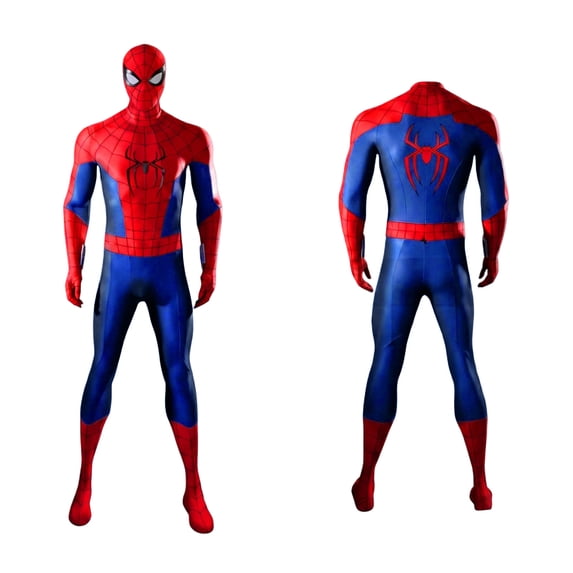 Spider Superhero Costume, Spider Cosplay Jumpsuit for Halloween, Stage Performance Dress Up Outfit, Full Body Bodysuit Costume for Party and Cosplay Events