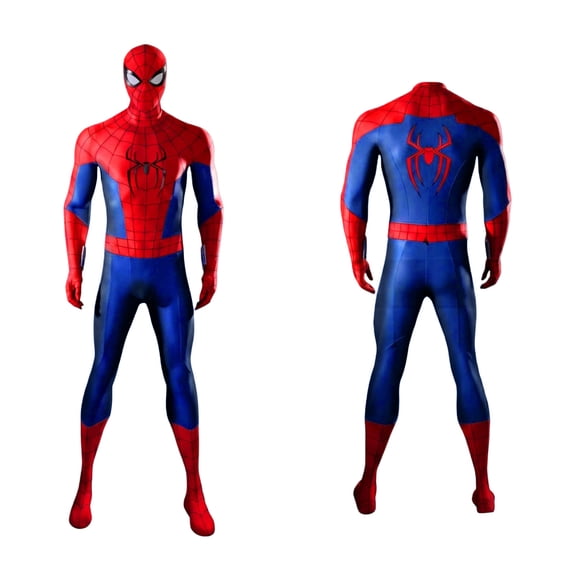Spider Superhero Costume, Spider Cosplay Jumpsuit for Halloween, Stage Performance Dress Up Outfit, Full Body Bodysuit Costume for Party and Cosplay Events