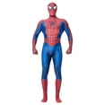thumbnail image 1 of Spider Superhero Full Body Costume,Spider Role Halloween Costumes Halloween Bodysuit for Party Blue 140, 1 of 5