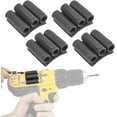 thumbnail image 1 of Spider Tool Holster - BitGripper v2 - Pack of Four - High Strength 3M Adhesive Drill add-on for Easy Access to six Driver bits on The Side of Your Power Drill or Driver!, 1 of 9