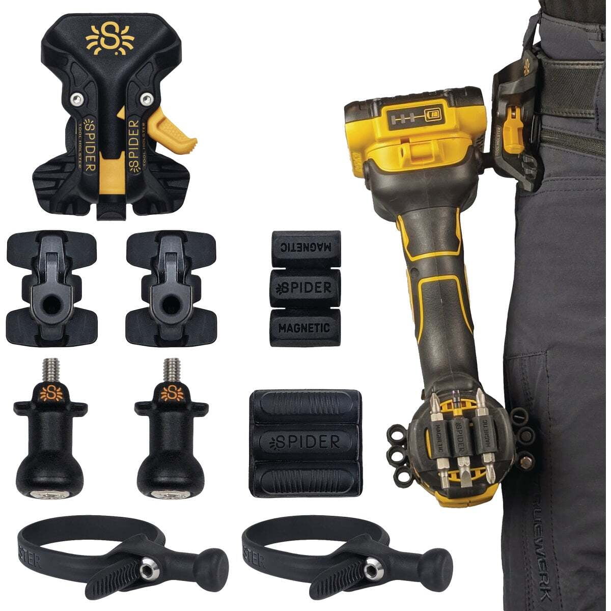 Spider Tool Holster Pro Holster Kit (9-Piece) 5130TH