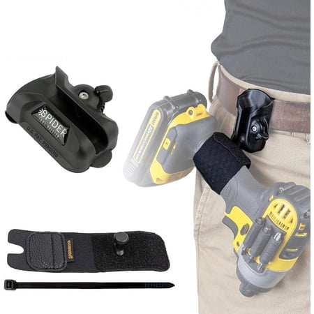 Spider Tool Holster Set - Heavy-Duty Clip for Power Drill, Driver, Multitool - 1 Piece