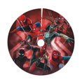 Spider Verse Christmas Tree Skirt Xmas Tree Mat Christmas Tree