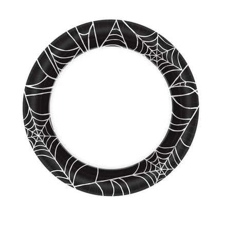 Spider Web Dinner Plates, 6 3/4"