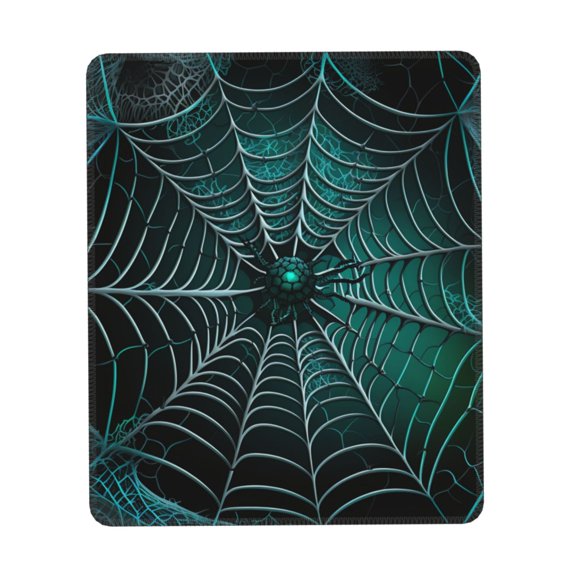Spider Web Gothic Art Gaming Mouse Pad 7 x 8.6 in Rectangle Computer Mousepad Mat Non-Slip Rubber Base for Office Laptop PC