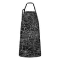 thumbnail image 1 of Spider Web Halloween Apron-Garden Aprons for Women with Pockets-Cotton Linen Waterproof Kitchen Cooking Gardening Aprons Adjustable for Kitchen,Cooking,BBQ and Salon 32"x27", 1 of 7