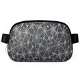 thumbnail image 1 of Spider Web Halloween Pattern Cute Fanny Packs for Women,Travel Waterproof Crossbody Fanny Bags Waist Purse for Women Anti Theft Adjustable Strap for Running Travel Cycling, 1 of 4