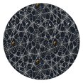 thumbnail image 1 of Spider Web Halloween Pattern Round Fitted Tablecloth with Elastic Edge,Dining Table Cover Waterproof,Outdoor Round Tablecloth for Camping,Dining,Indoor and Outdoor, 1 of 7
