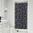 thumbnail image 1 of Spider Web Halloween Pattern Shower Curtain 36"x72" ,Bathroom Decorative Shower Curtains Set with 12 Hooks,Modern Waterproof Washable Shower Curtain, 1 of 6