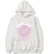 DODUTOPZG Spider Web Hoodie Sweatshirt Graphic Hoodies Y2k Casual Hoodie Men Women Harajuku Pullover