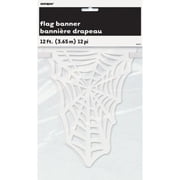 Spider Web Paper Die Cut Flag Banner